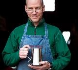 Photo of Jon Gibson at the Shop Door