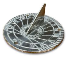 Pewter Sundial Photo of Pewter Sundial